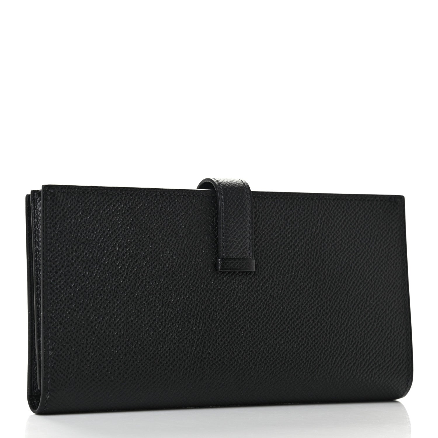 Hermes Epsom Bearn Gusset Wallet Black 3 of 7