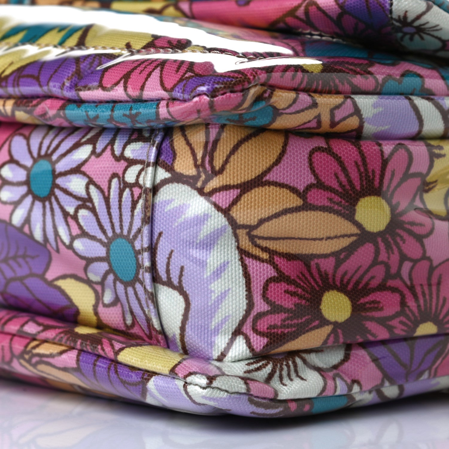Marc Jacobs Coated Canvas Floral PrintThe Pillow Bag Pink Multi 11 of 11