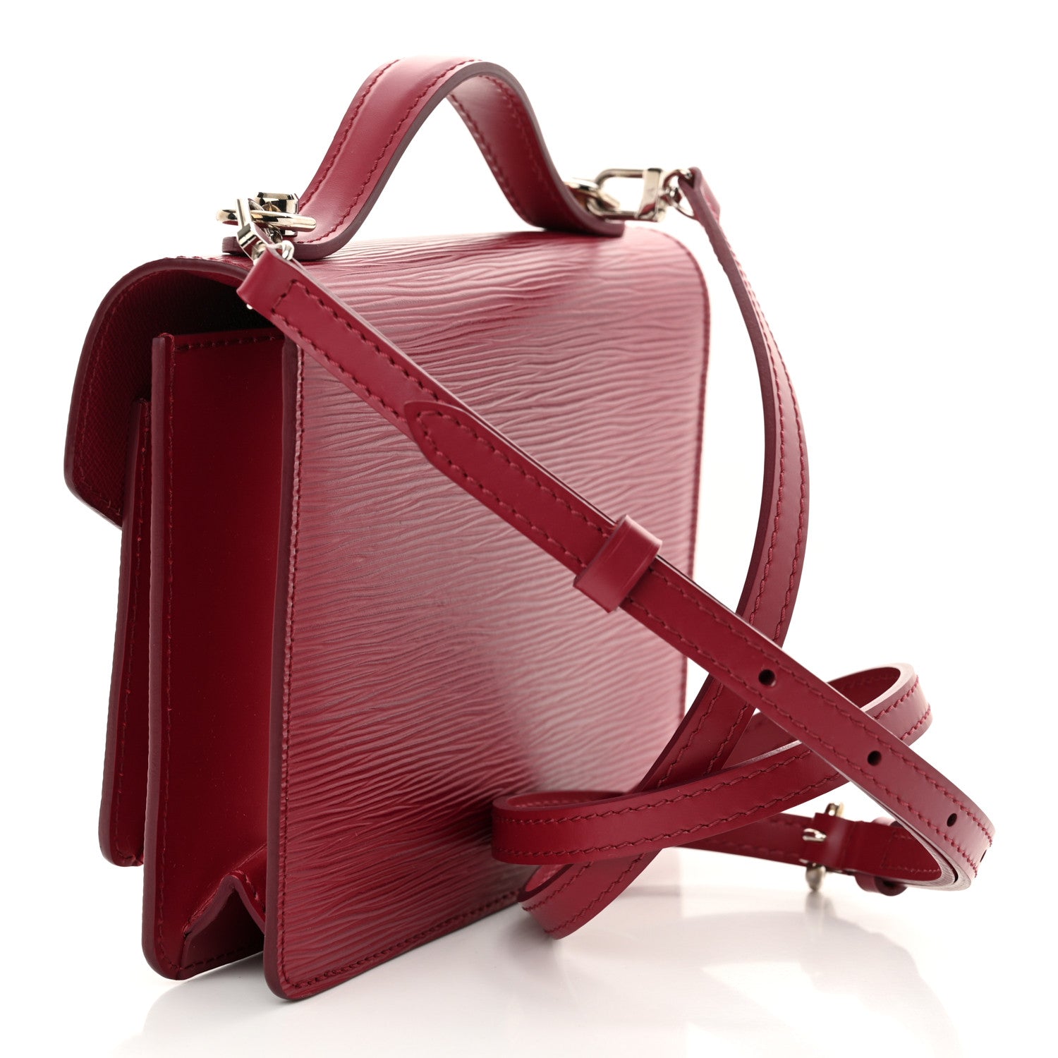 Louis Vuitton Epi Monceau BB Fuchsia 3 of 11