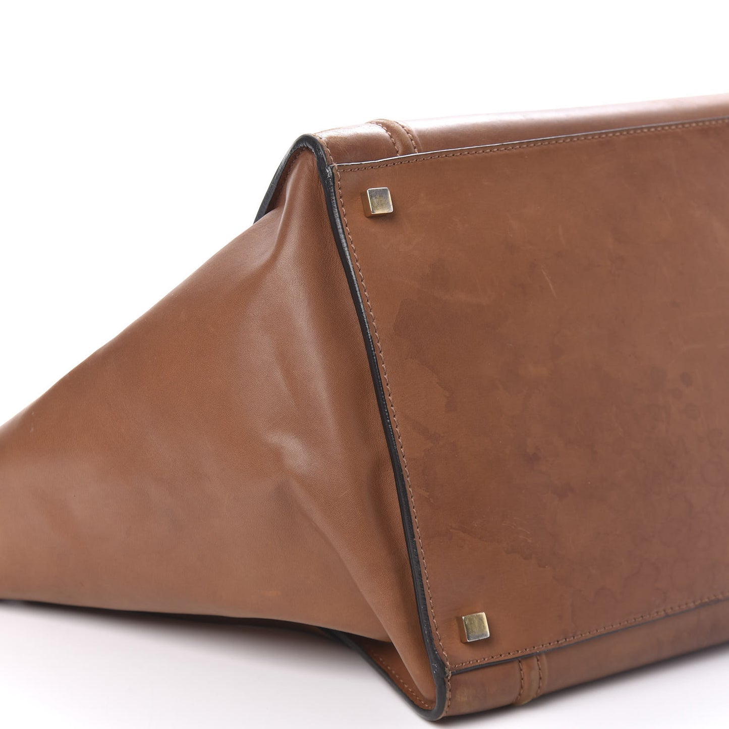 Natural Calfskin Medium Phantom Luggage Tan