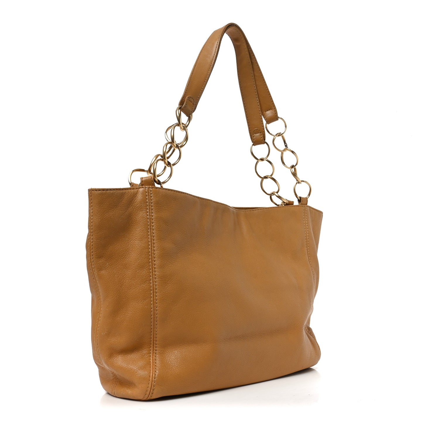 Caviar CC Timeless Shopping Tote Beige