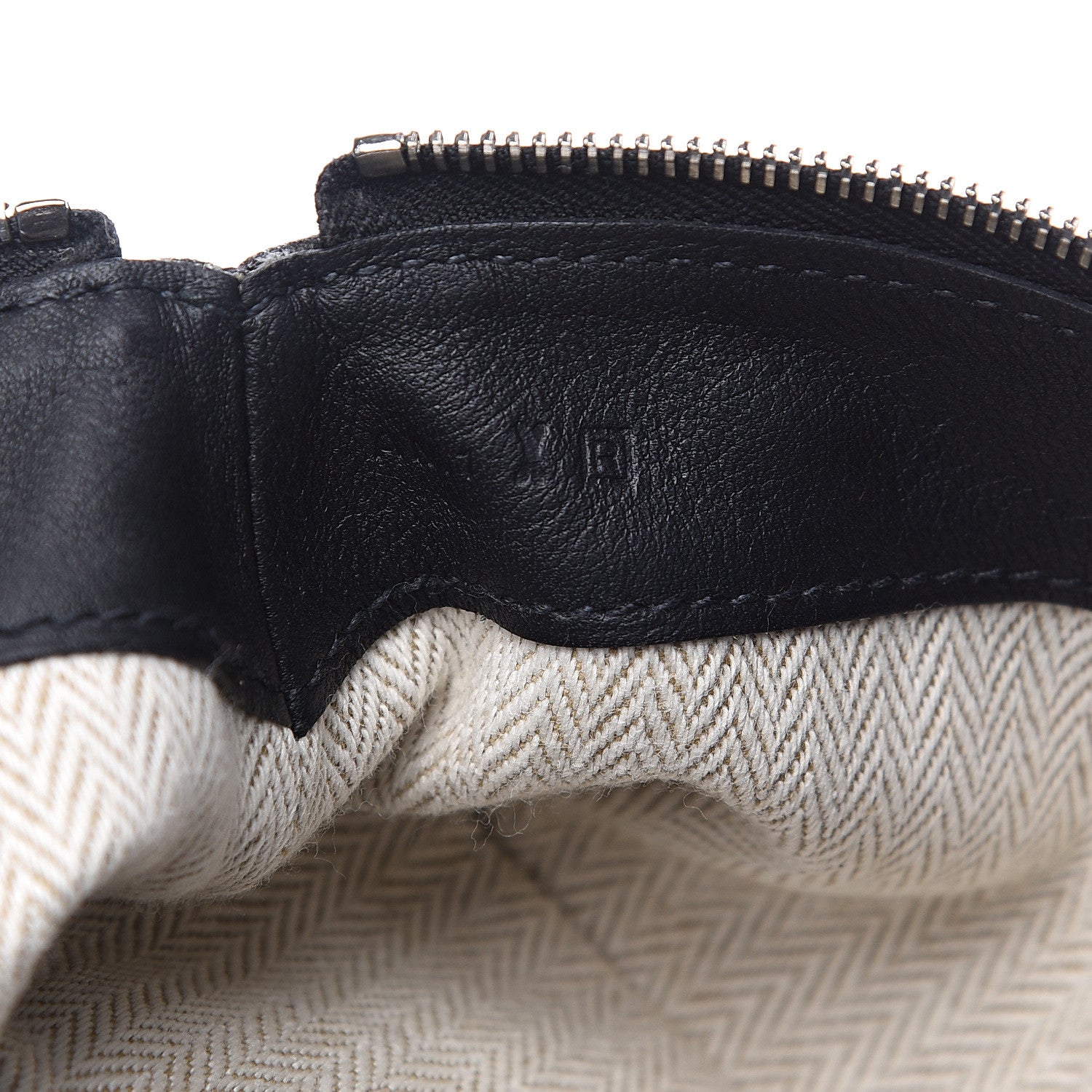 Hermes Lambskin Swift Tohubohu Pouch PM Black 6 of 11