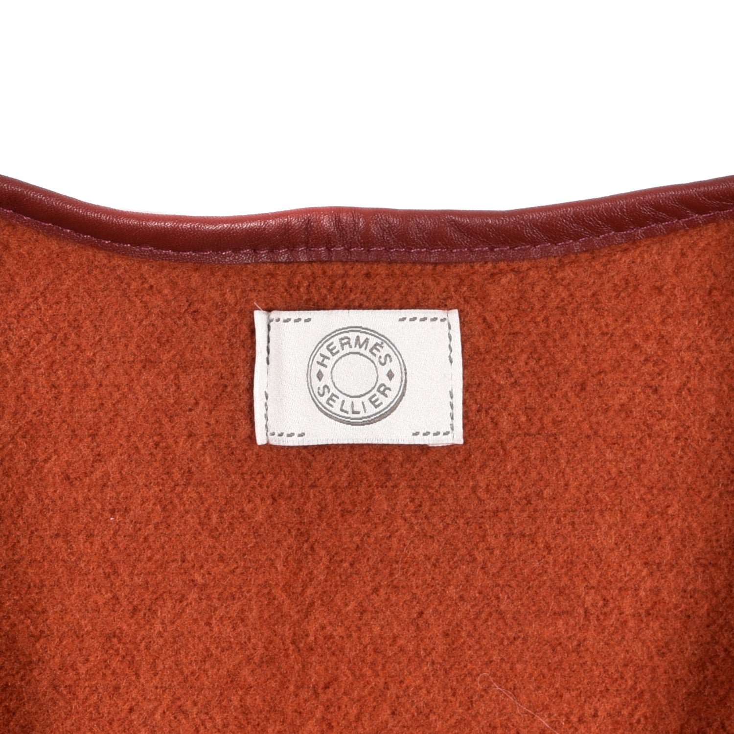 Hermes Merino Wool Cashmere Rocabar Poncho 5 of 5