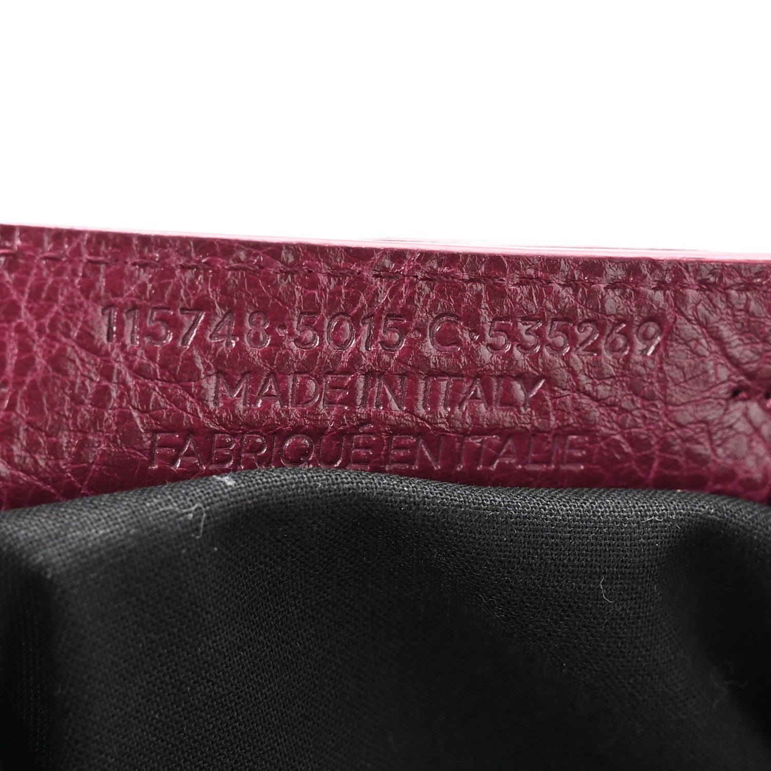 Balenciaga Agneau Classic Silver Hardware City Violet Prune 8 of 11