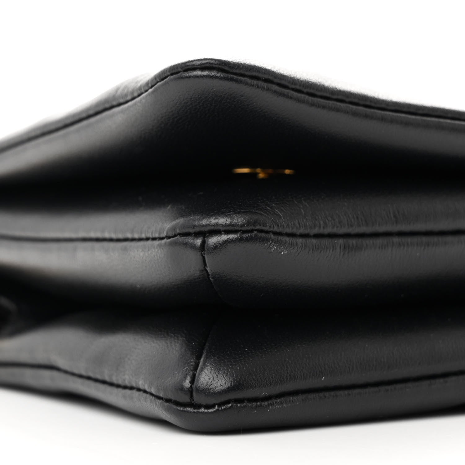 Louis Vuitton Lambskin Embossed Monogram Pochette Coussin Black 8 of 10