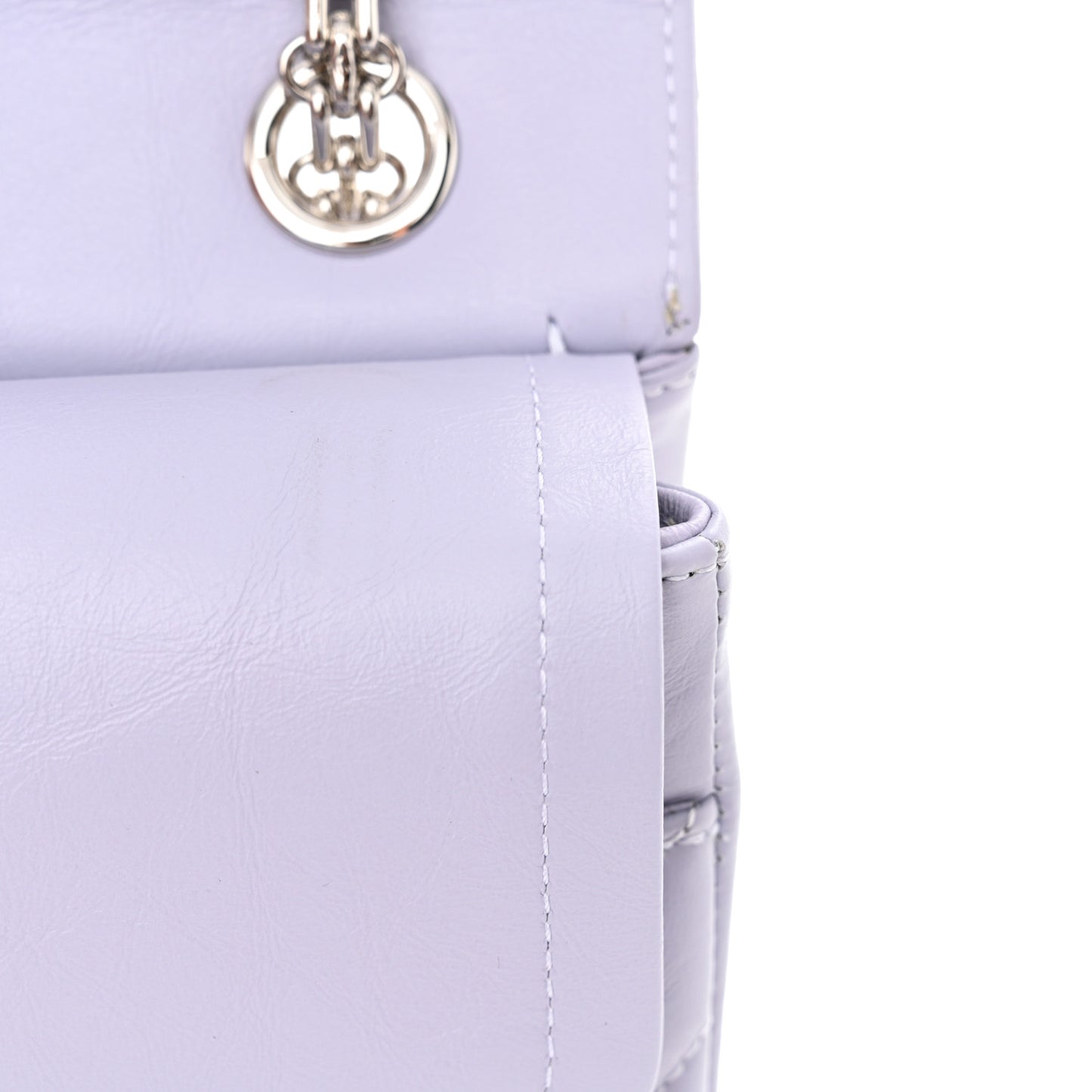 Aged Calfskin Chevron Quilted 2.55 Reissue 225 Flap Light Purple