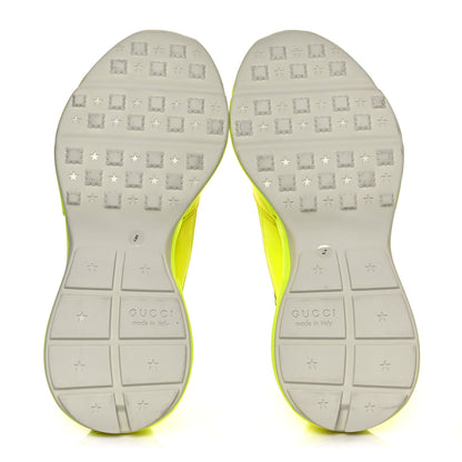 Gucci Calfskin Mens Rhyton Sneakers 8 Yellow Fluo 5 of 8