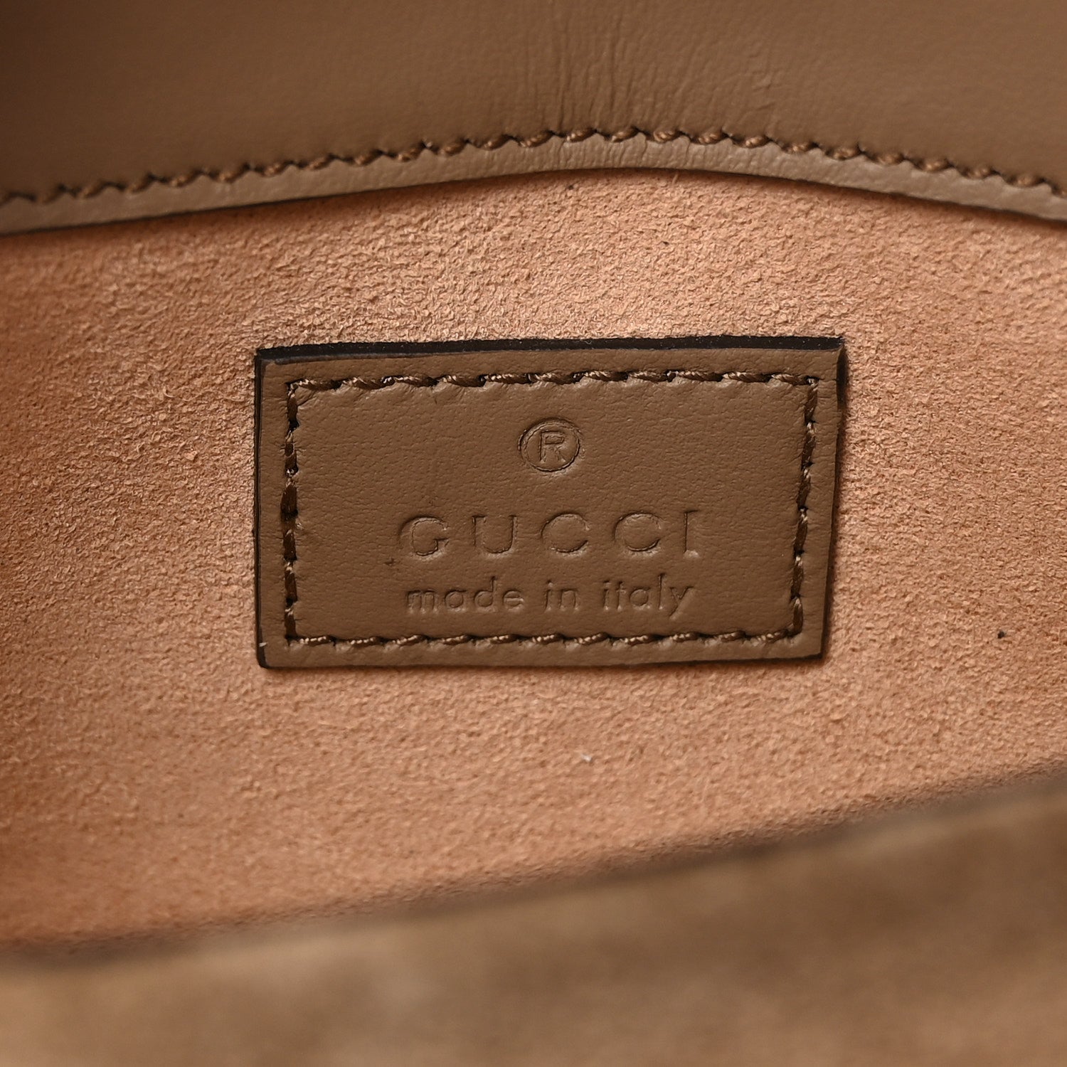 Gucci GG Supreme Monogram Super Mini Dionysus Shoulder Bag Taupe 6 of 9