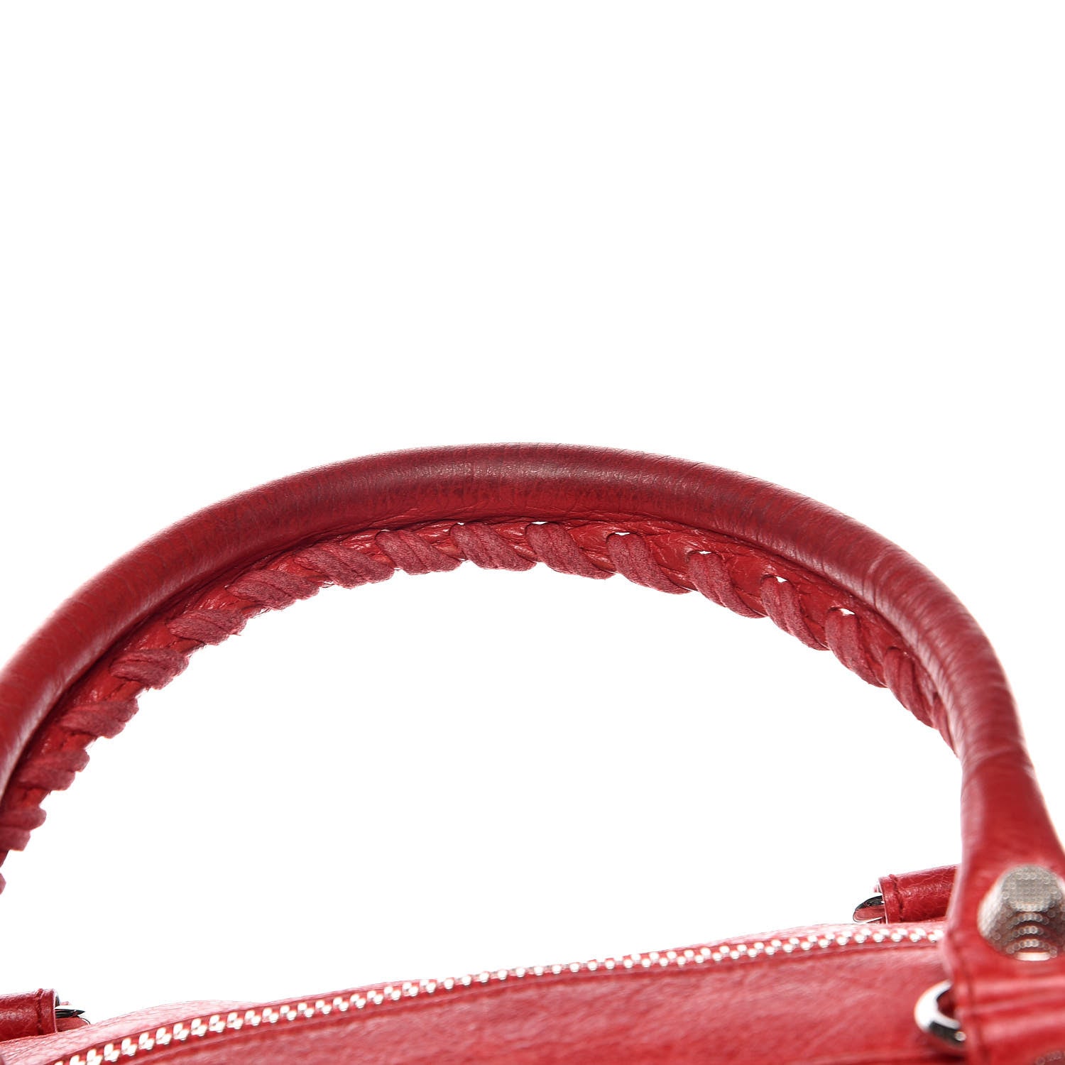 Balenciaga Agneau Giant 12 Silver Hardware Work Rouge Cardinal 17 of 20