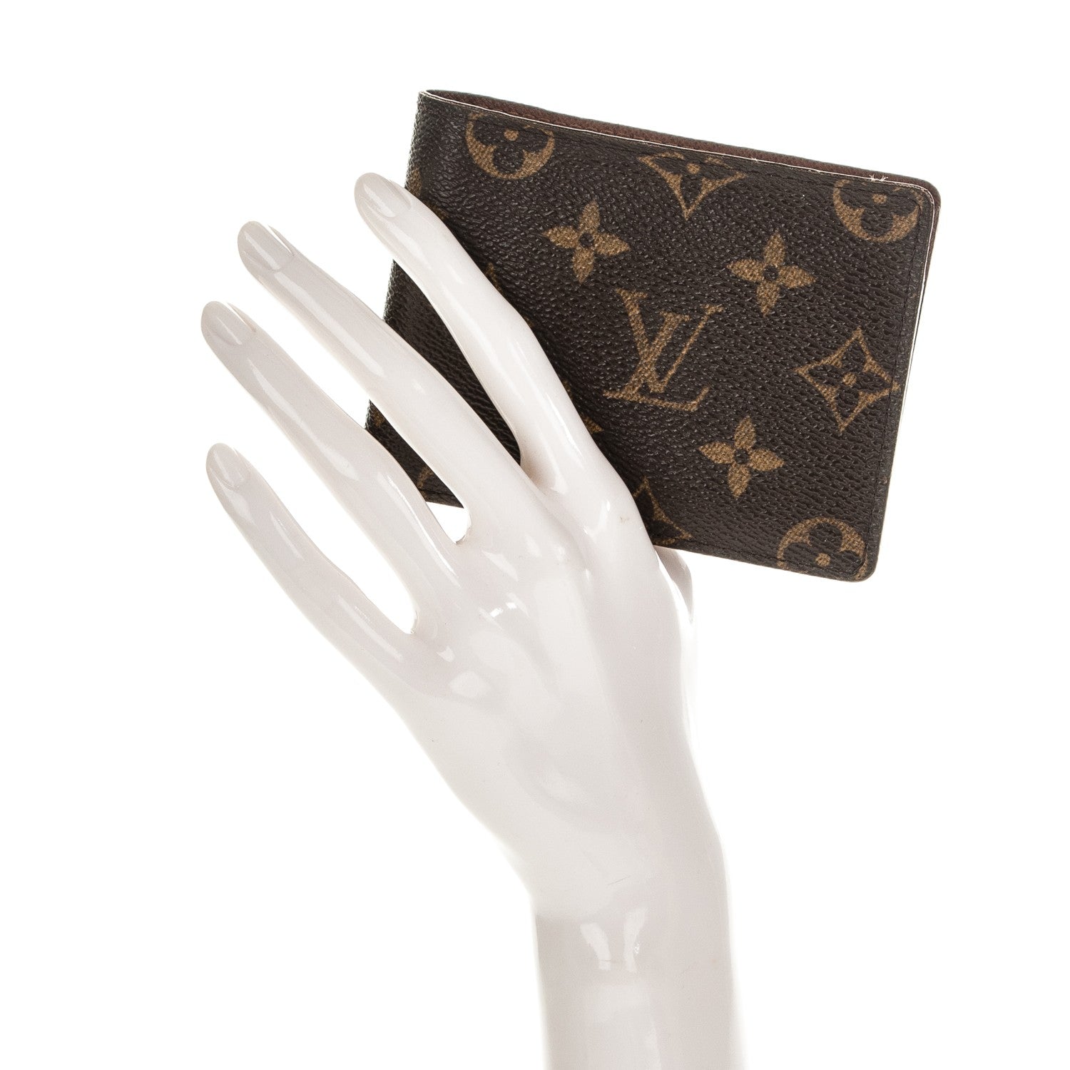Louis Vuitton Monogram Mens Porte-Billets 3 Card Billfold Wallet 2 of 6