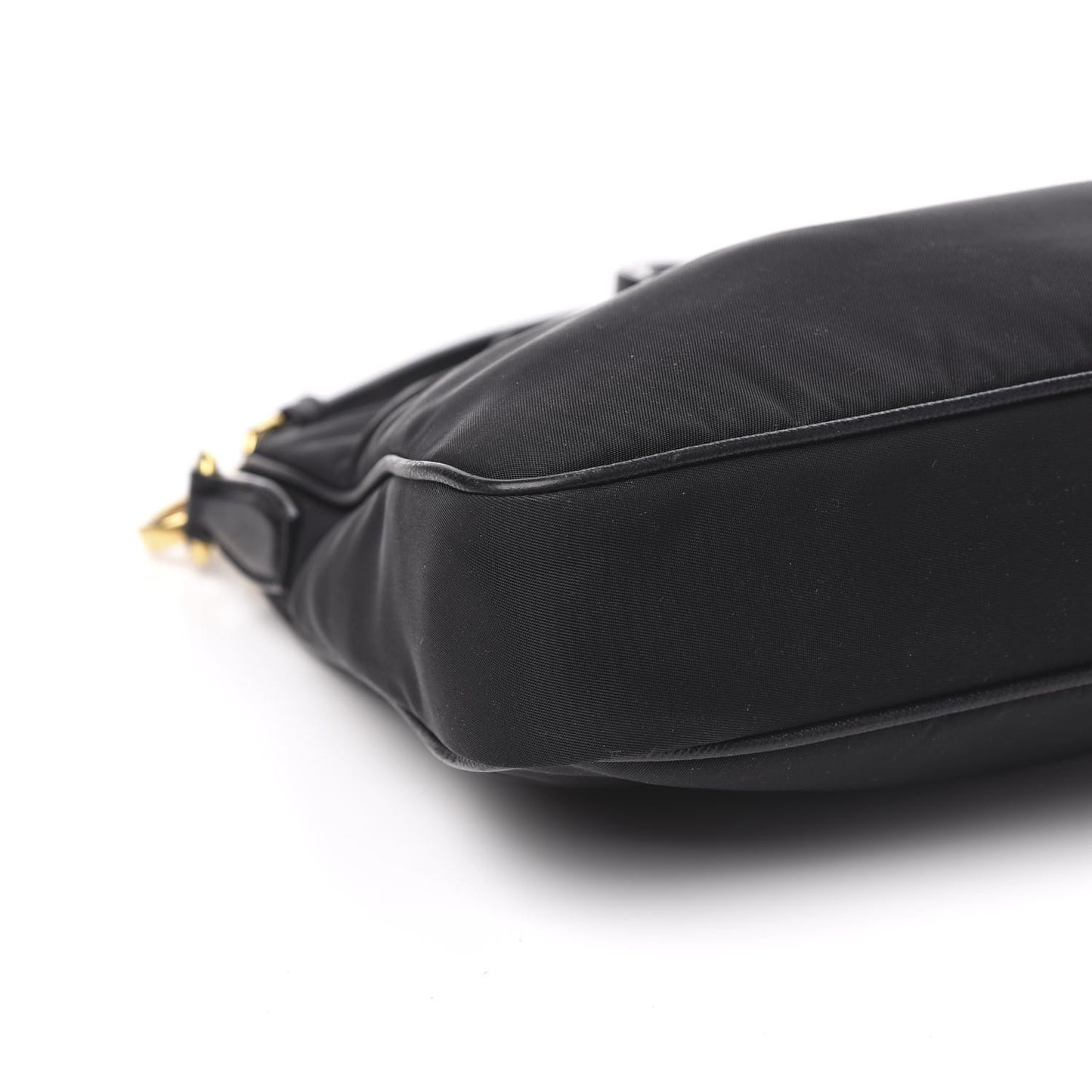 Tessuto Nylon Saffiano Crossbody Bag Black