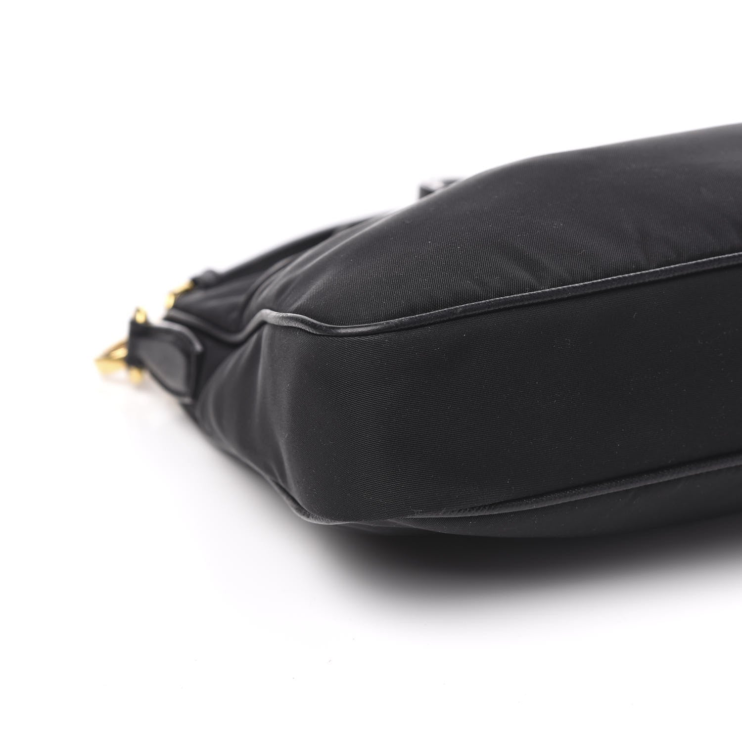 Prada Tessuto Nylon Saffiano Crossbody Bag Black 8 of 10
