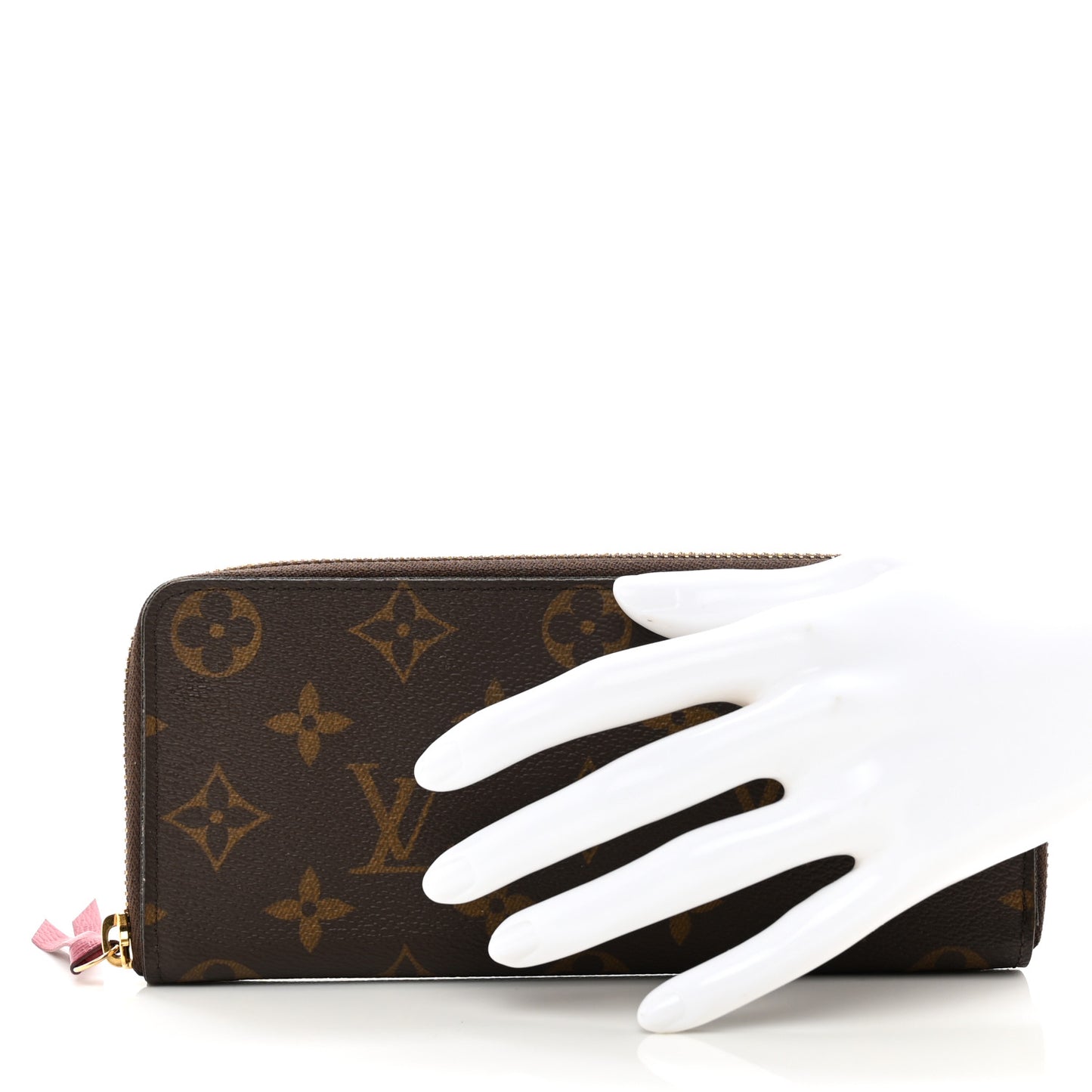 Monogram Clemence Wallet Fuchsia