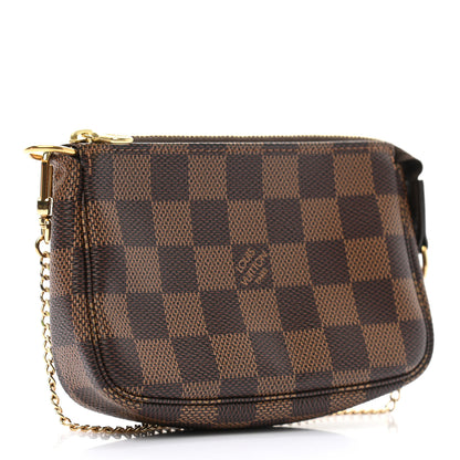 Louis Vuitton Damier Ebene Mini Pochette Accessories 3 of 8