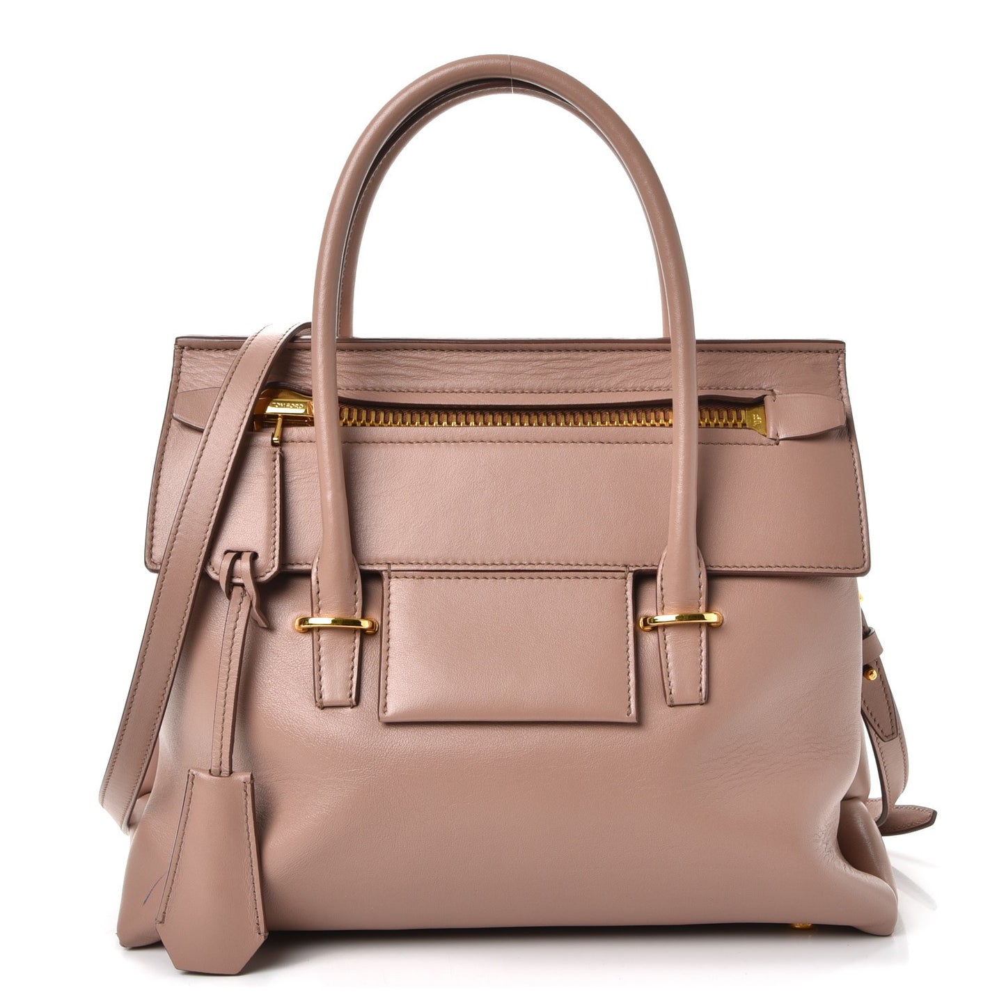 Smooth Calfskin Medium Icon Bag Blush Nude