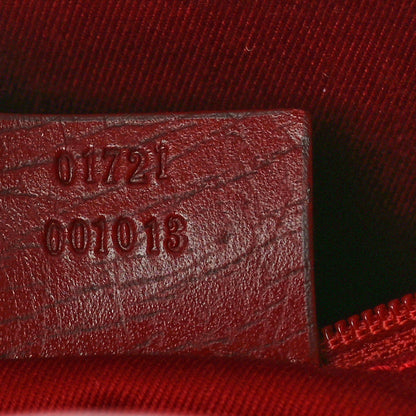 Gucci Monogram Small Bardot Bag Red 7 of 11