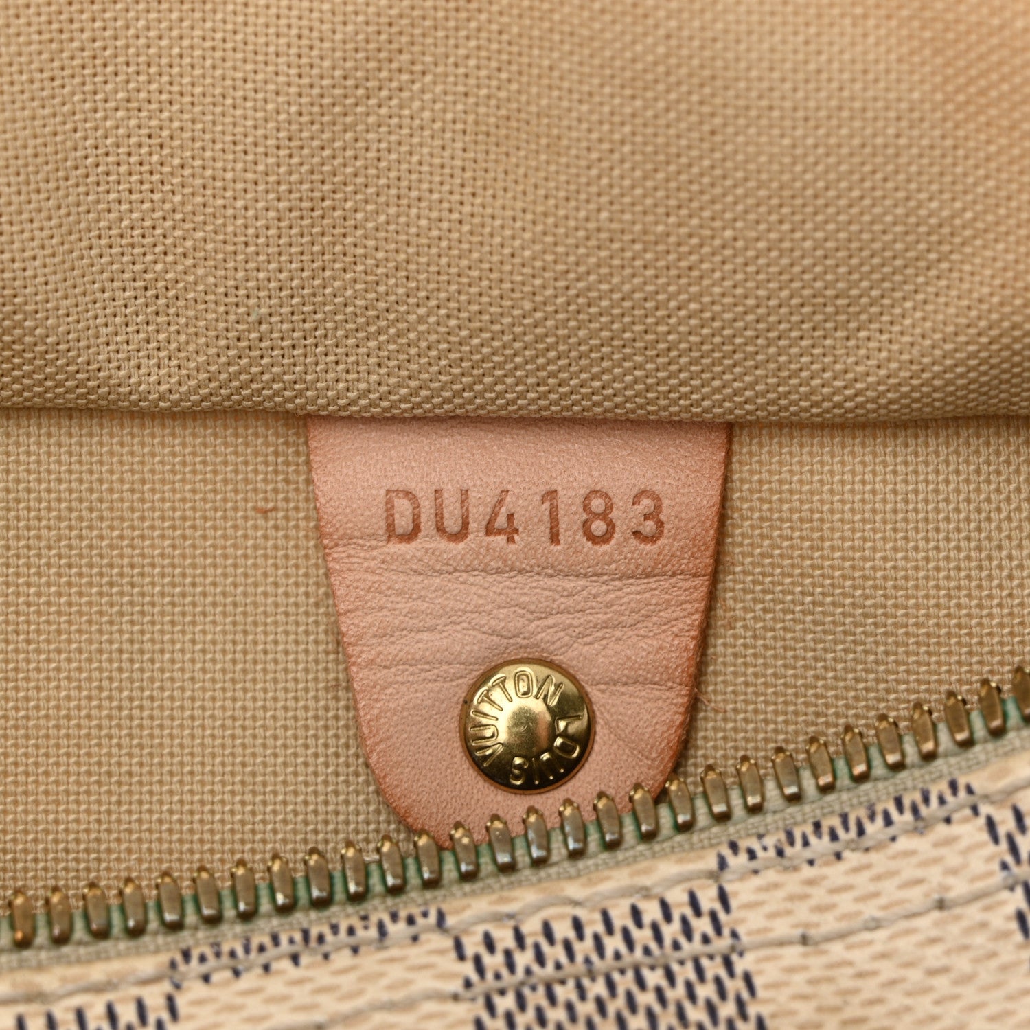 Louis Vuitton Damier Azur Speedy Bandouliere 25 7 of 10