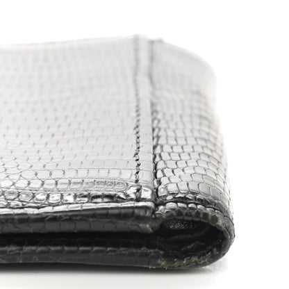 Gucci Lizard Bi-Fold Wallet Black 8 of 10