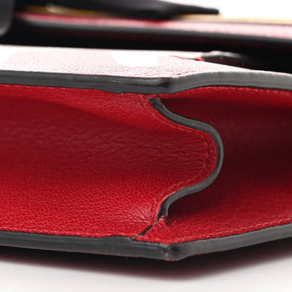 Gucci Calfskin Osiride Future Top Handle Bag Red 10 of 11