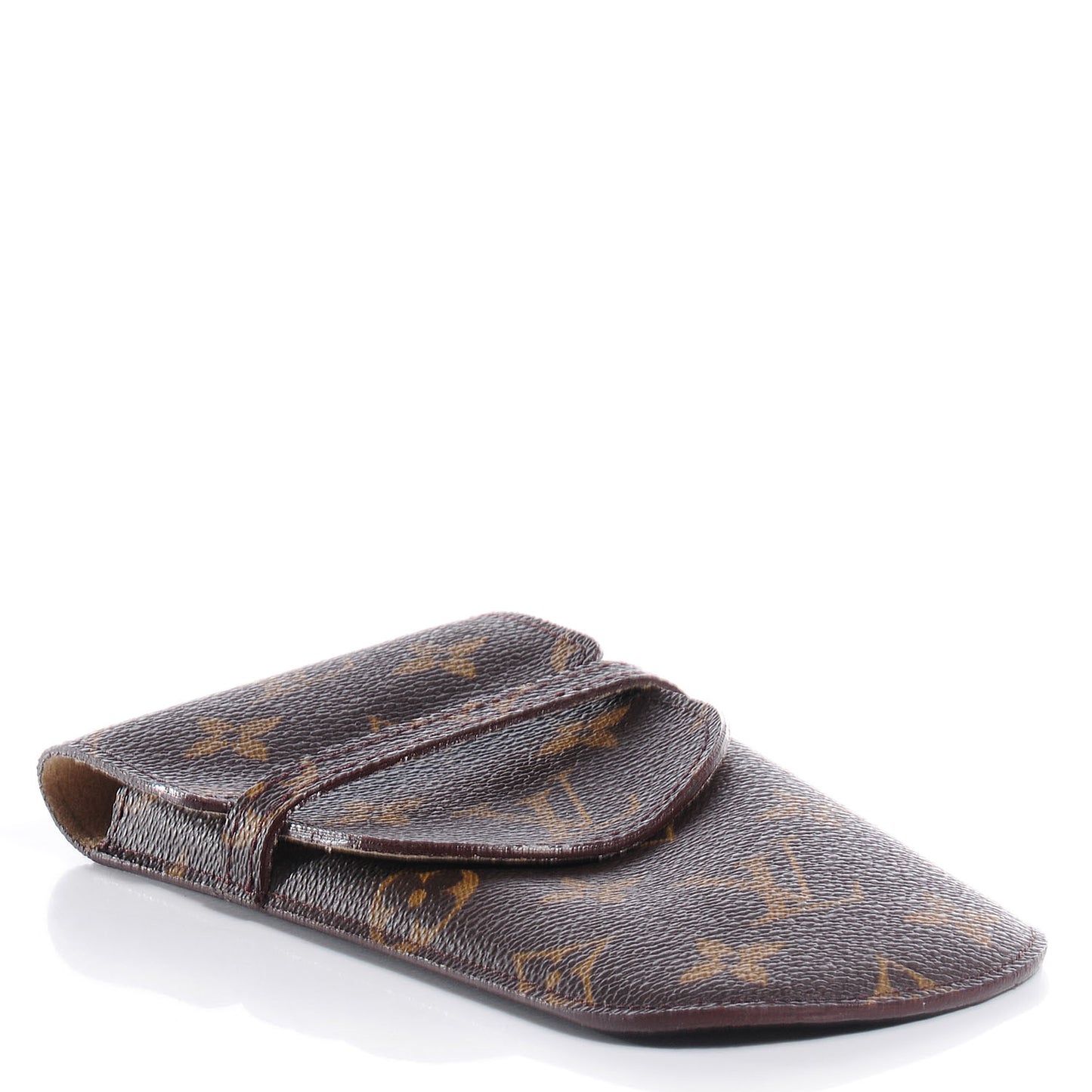 Monogram Glasses Sunglasses Case w Flap