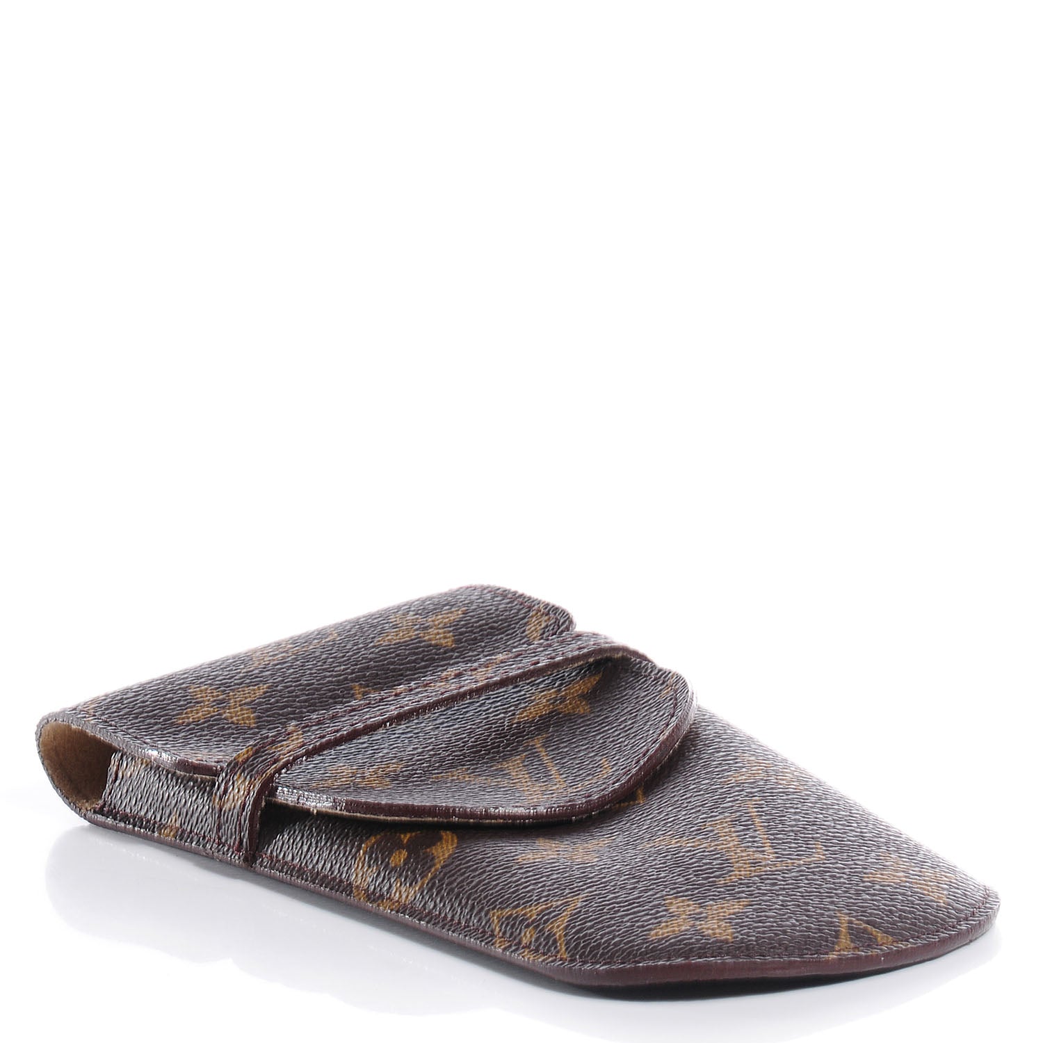 Louis Vuitton Monogram Glasses Sunglasses Case w Flap 4 of 7