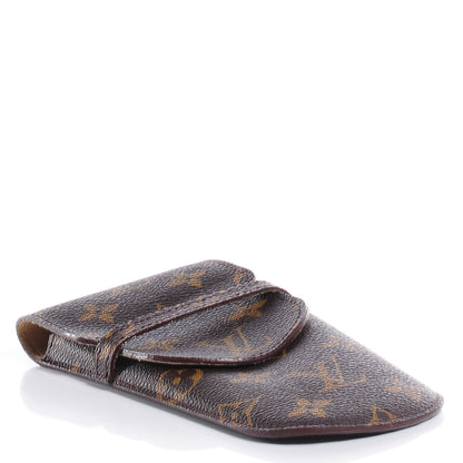 Louis Vuitton Monogram Glasses Sunglasses Case w Flap 4 of 7
