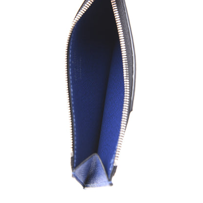 Louis Vuitton Monogram Taiga Coin Card Holder Cobalt 4 of 10