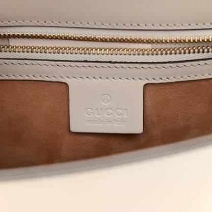 Gucci Calfskin Small Sylvie Shoulder Bag Off White 6 of 8