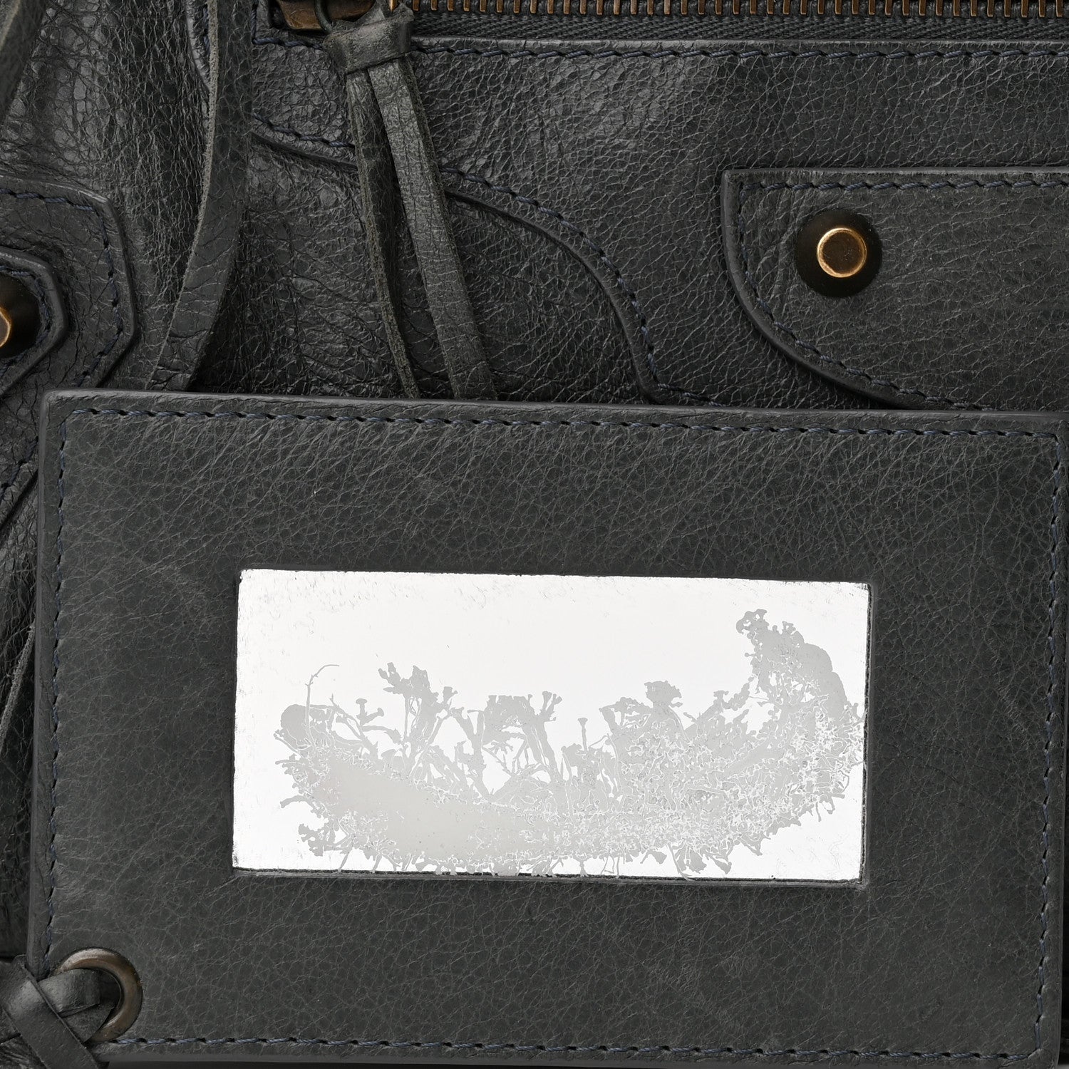 Balenciaga Agneau Classic Hardware Part Time Anthracite 10 of 11
