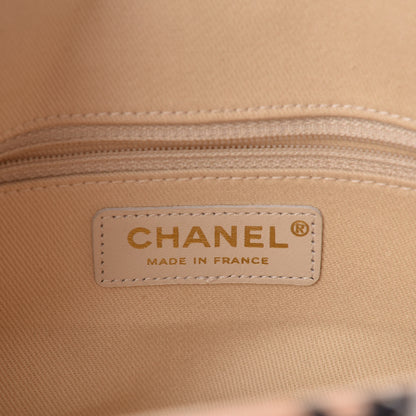 Chanel Canvas Printed Eiffel Tower Shoulder Bag 6 of 15
