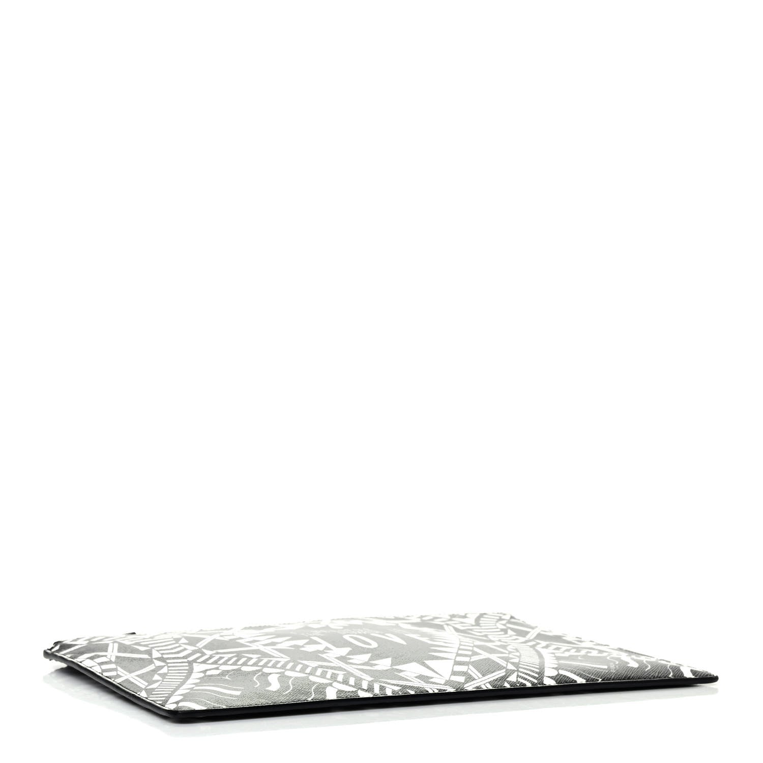 Givenchy Calfskin Power of Love Print Medium Pouch Black 3 of 4