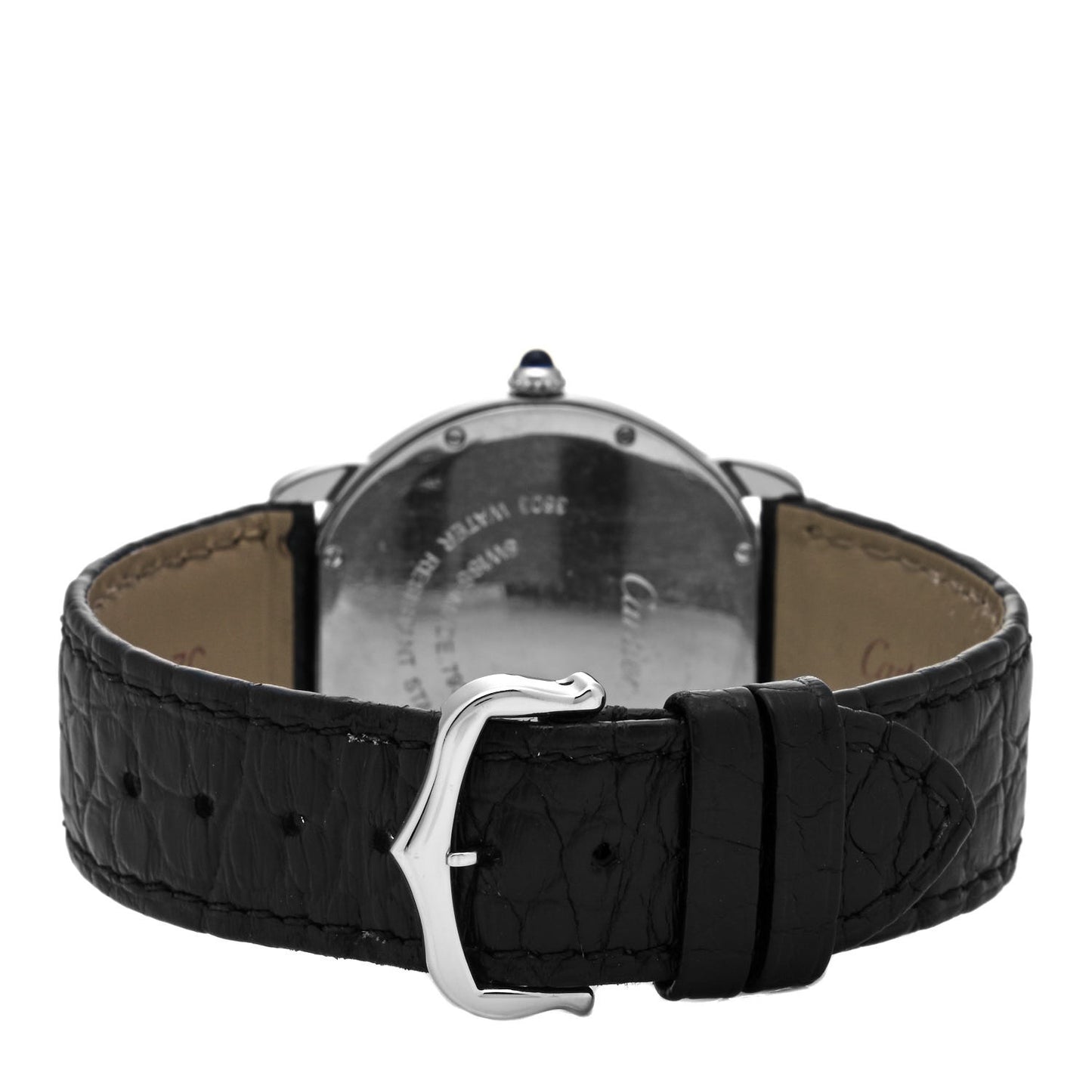 Stainless Steel Alligator 36mm Ronde Solo Quartz Watch
