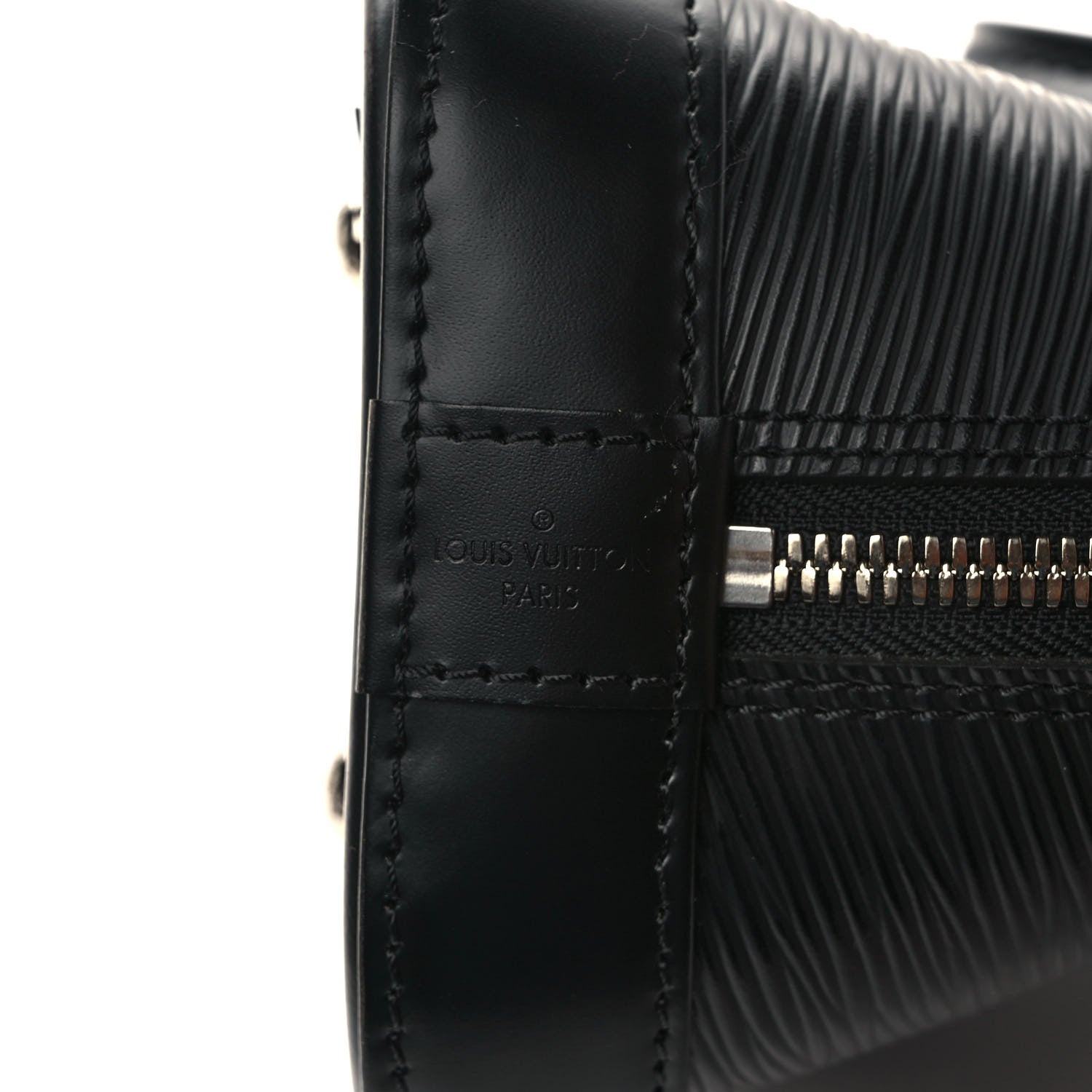 Louis Vuitton Epi Alma BB Black 6 of 9