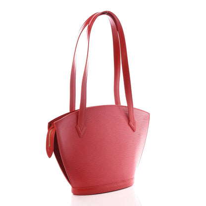 Louis Vuitton Epi Saint Jacques PM Castillan Red 2 of 9