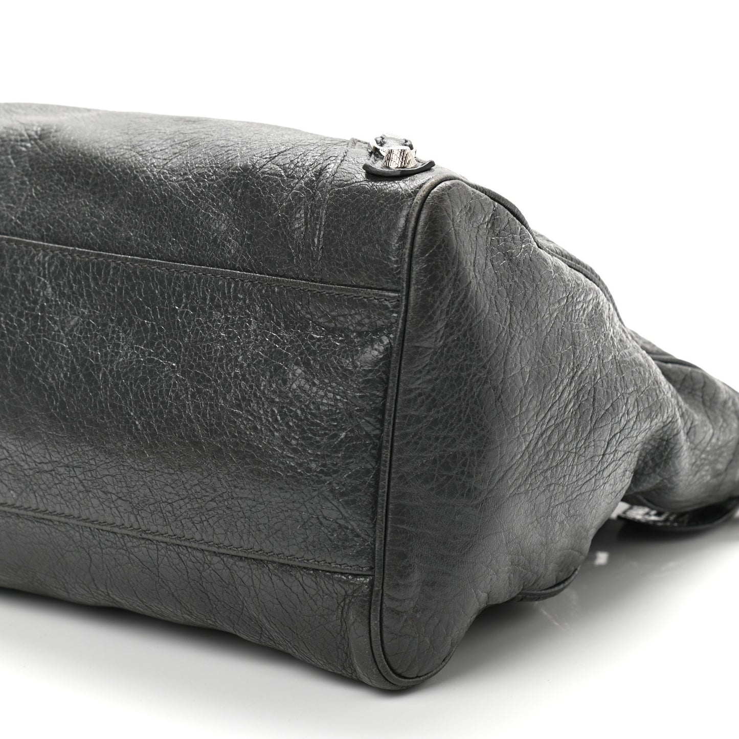 Agneau Giant 12 Silver Hardware Velo Gris Fossile Anthracite
