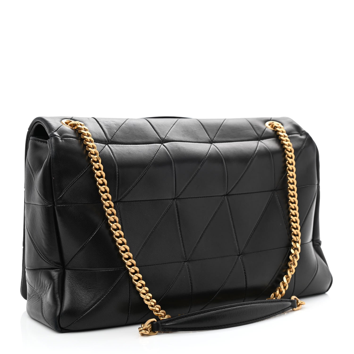 Saint Laurent Lambskin Patchwork Monogram Large Jamie Black 3 of 10