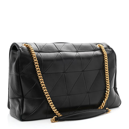 Saint Laurent Lambskin Patchwork Monogram Large Jamie Black 3 of 10