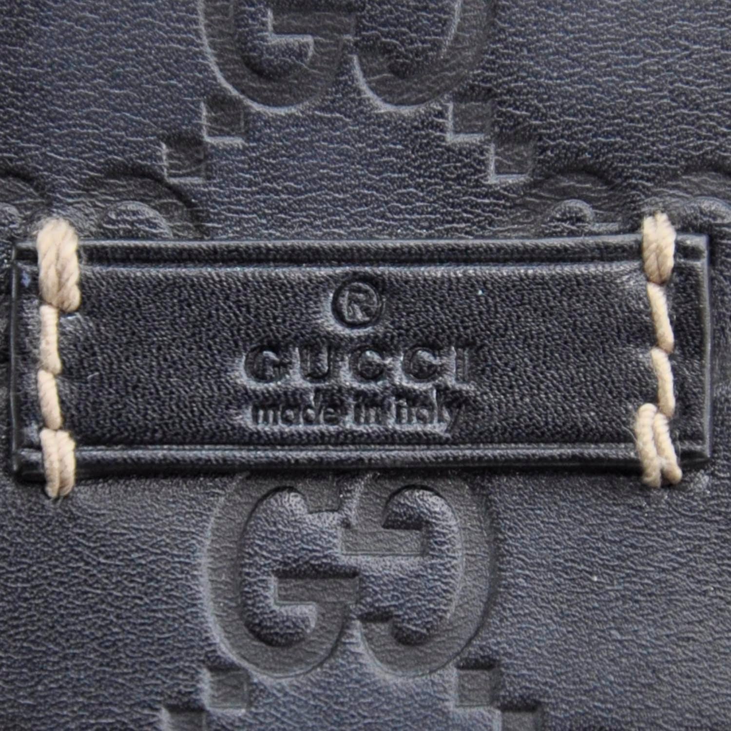 Gucci Guccissima Messenger Navy 5 of 9