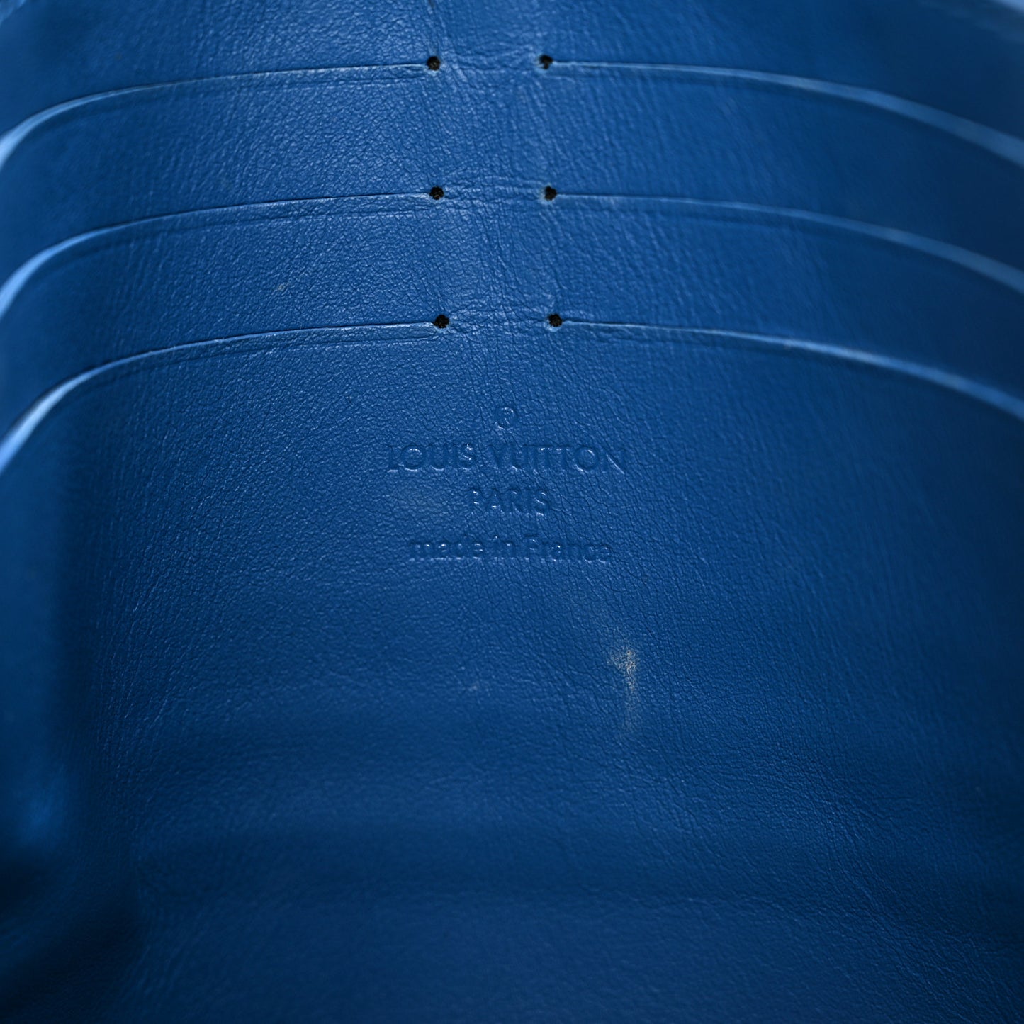 Damier Graphite Stripe Pochette Voyage MM Blue