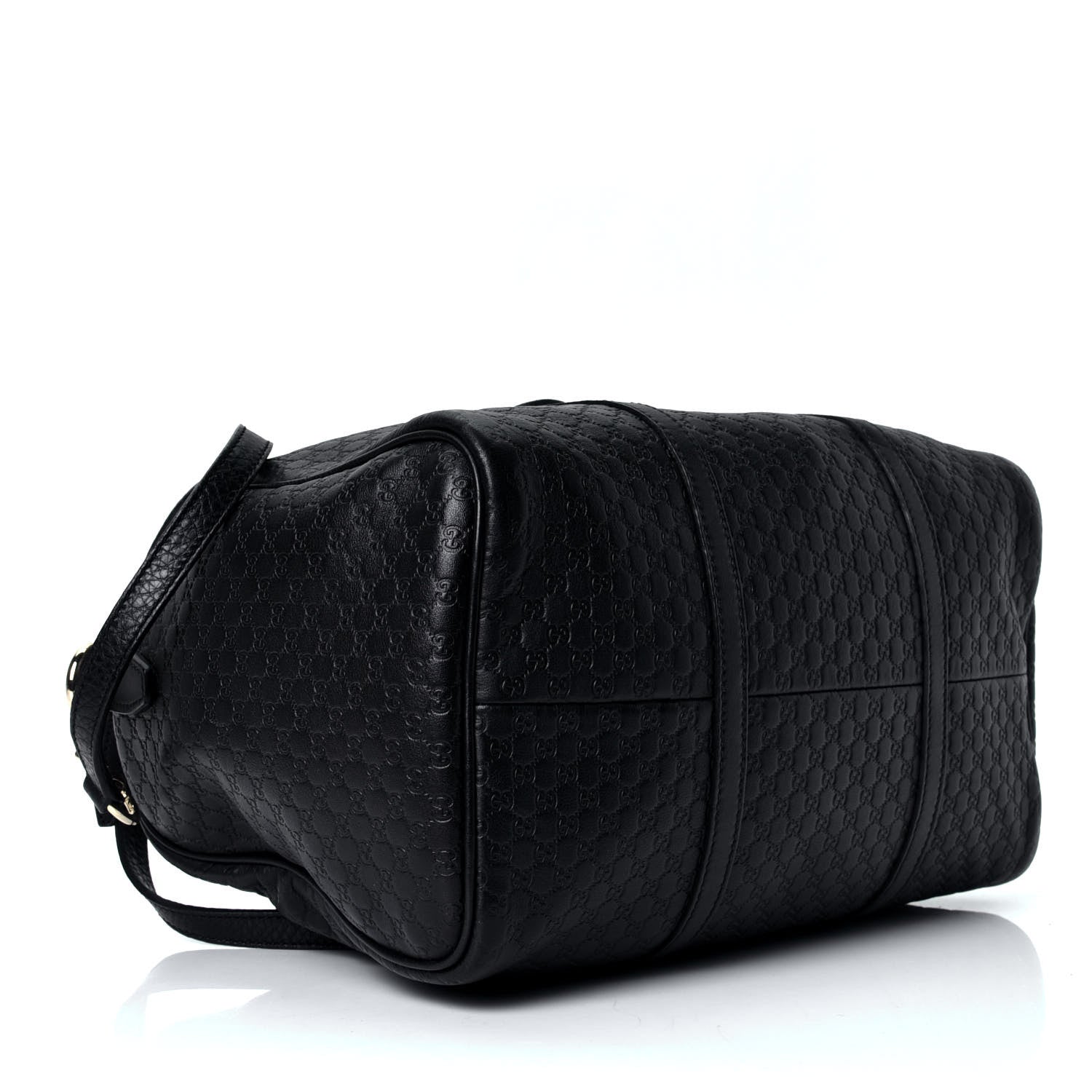 Gucci Soft Microguccissima Medium Nice Boston Black 3 of 4