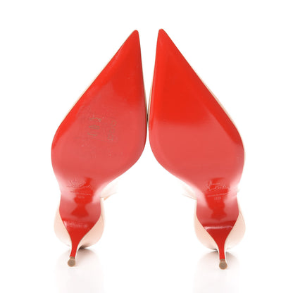 Christian Louboutin Patent Clare Sling 80 Pumps 35 Antoinette 5 of 8