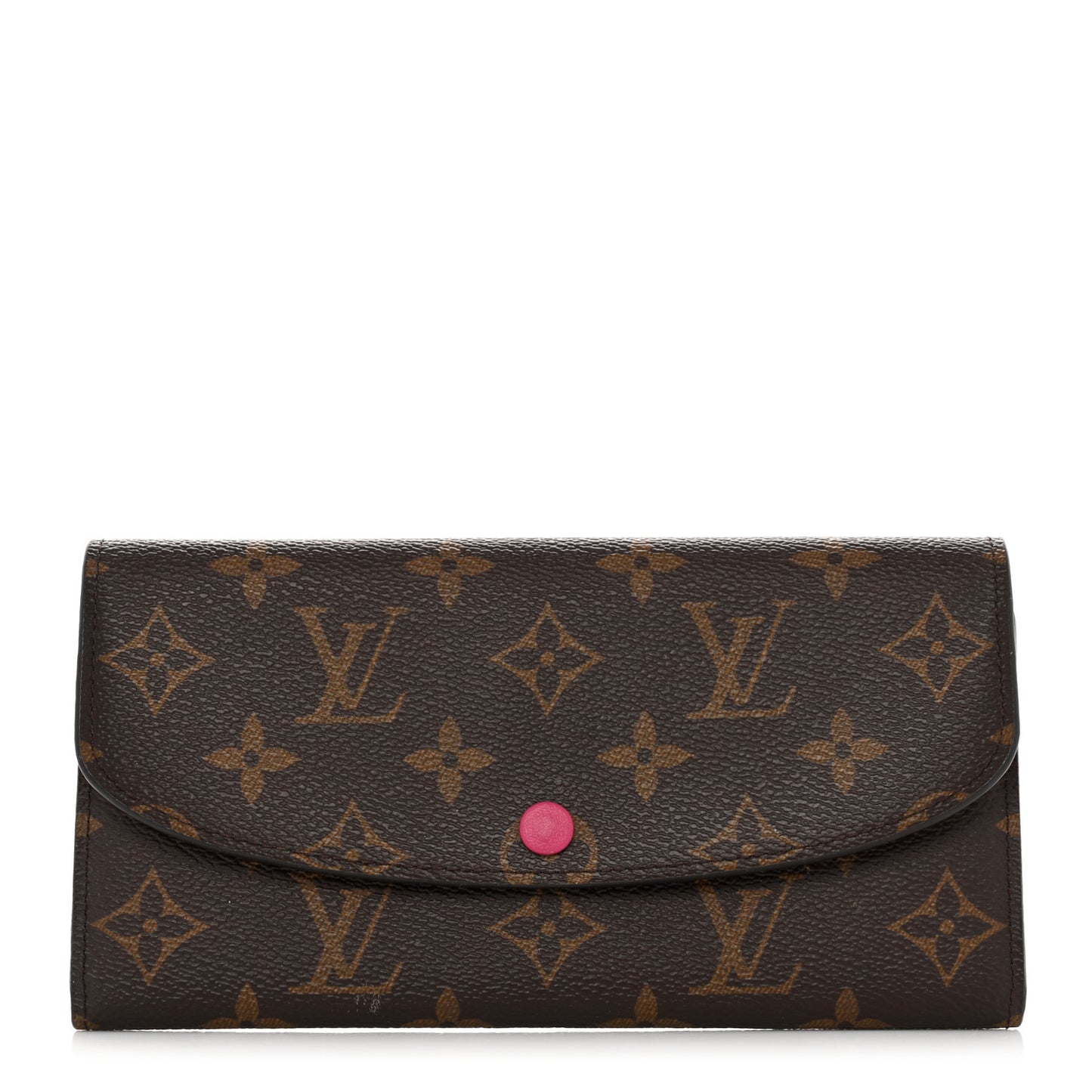 Monogram Emilie Wallet Hot Pink