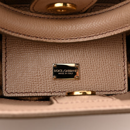 Dolce & Gabbana Dauphine Miss Sicily Shopper Tote Beige 8 of 16