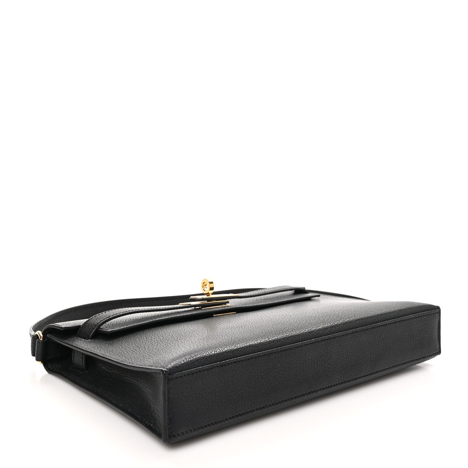 Hermes Chevre Chamkila Kelly Elan Black 4 of 11
