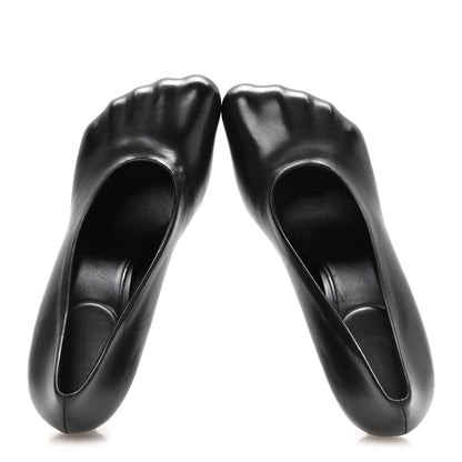 Balenciaga Soft Sheepskin Fetish Pump 38 Black 2 of 9