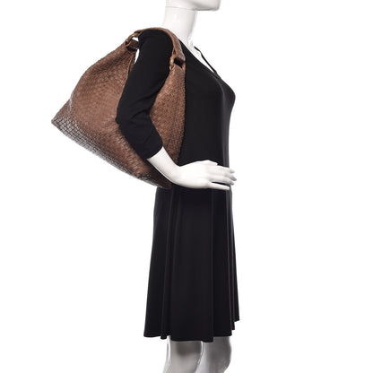 Bottega Veneta Nappa Intrecciato Sloane Hobo Elephant 2 of 19