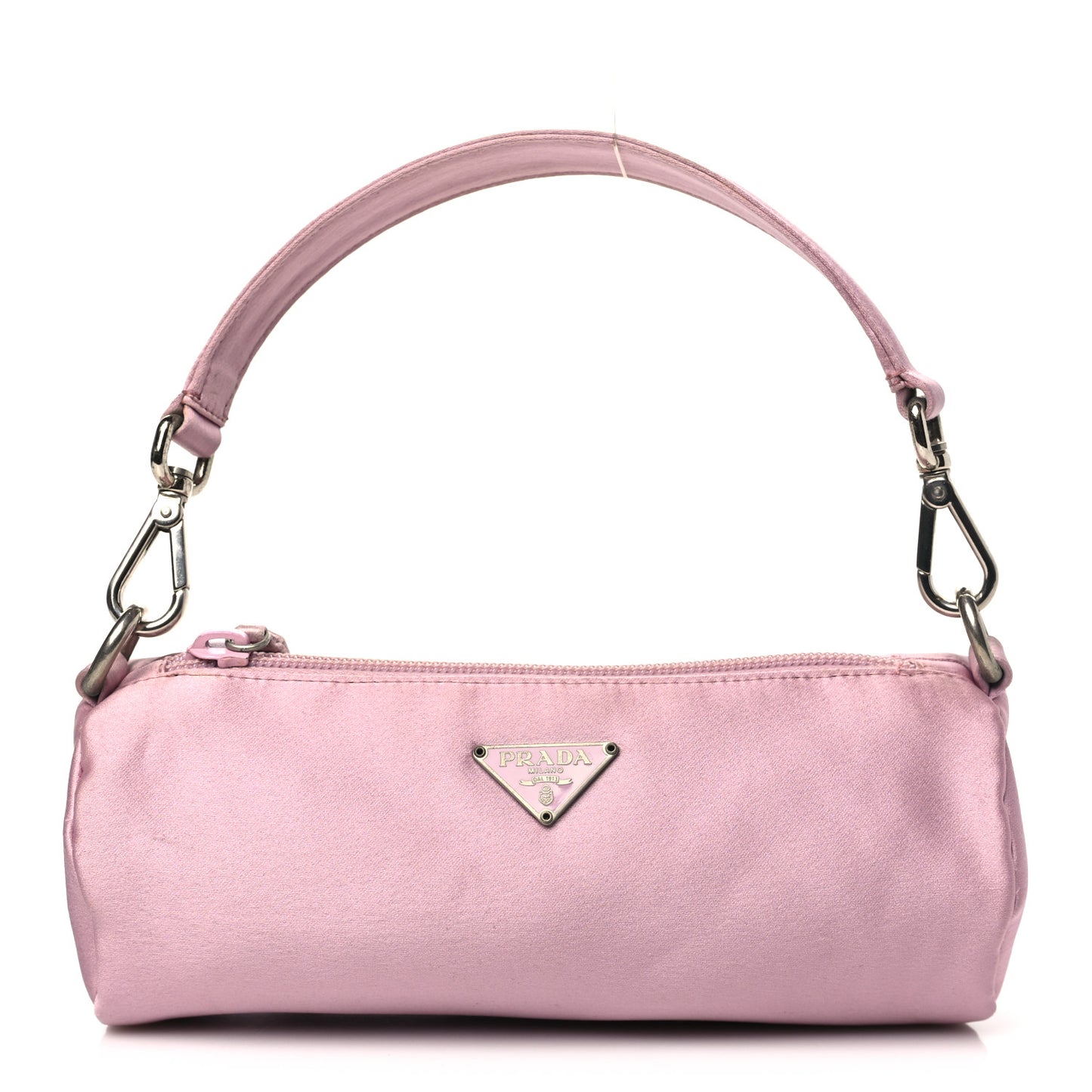 Satin Raso Barrel Pochette Mughetto