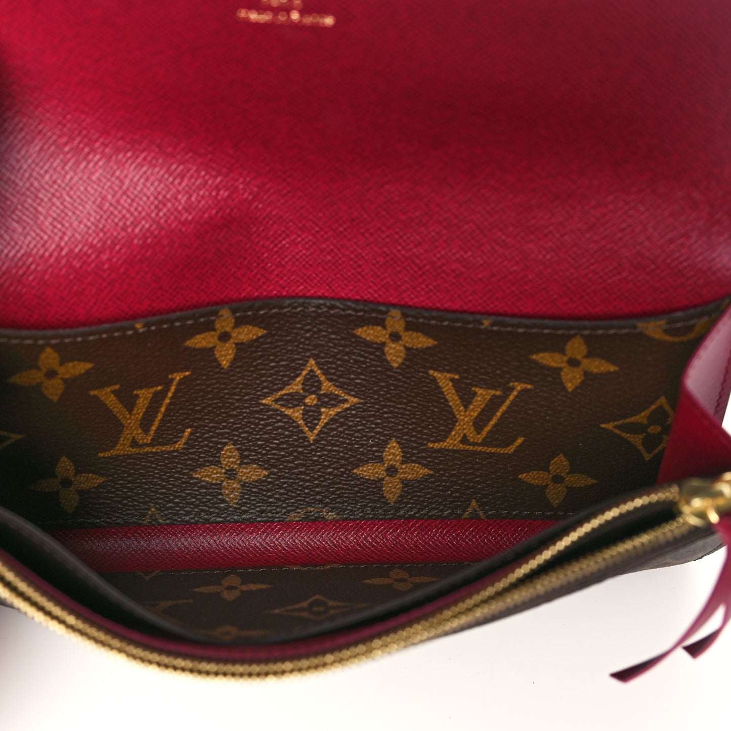 Monogram Emilie Wallet Fuchsia