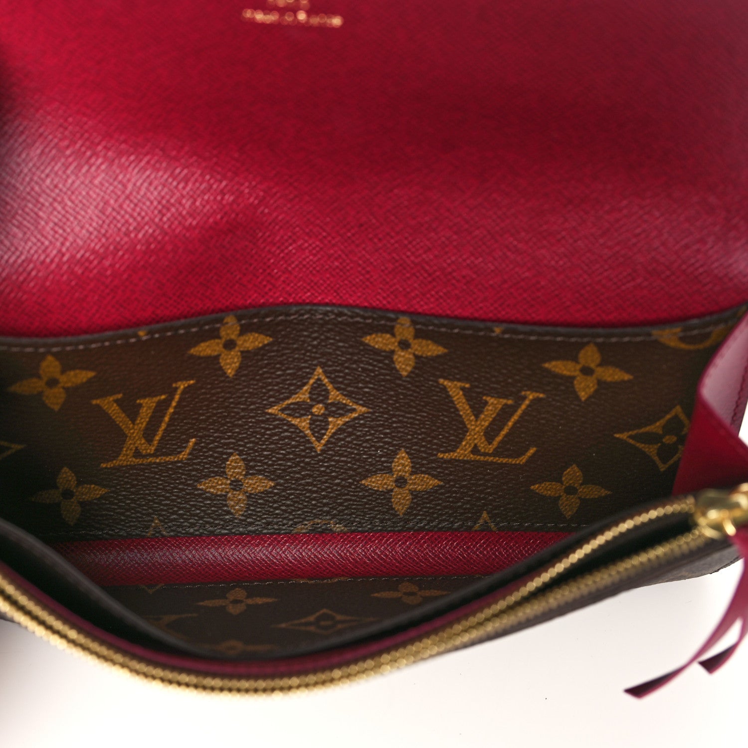 Louis Vuitton Monogram Emilie Wallet Fuchsia 5 of 6