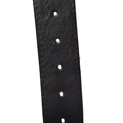 Gucci Calfskin Guccissima Buckle Belt 95 38 Black 9 of 10
